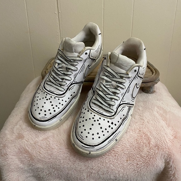 Custom 2D Nike Tennis Shoes - Picture 2 of 13